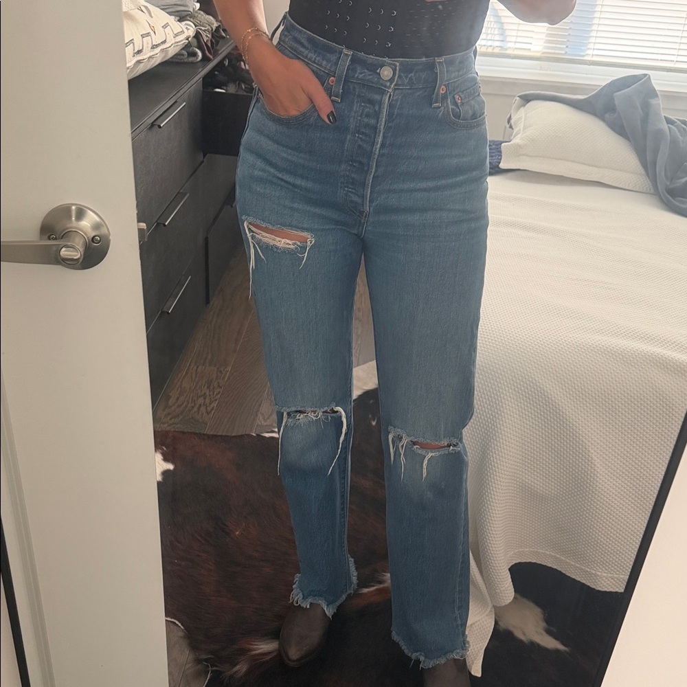 Levi’s Ribcage Straight Jeans